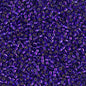 Delica 11/0 Beads - db0610 - Dyed Silver Lined Violet 5.2g