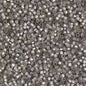 Delica 11/0 Beads - db0630 - Dyed Light Smoke Grey Silver Lined Alabaster 5.2g