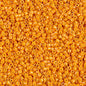 Delica 11/0 Beads - db0651 - Dyed Opaque Squash 5.2g