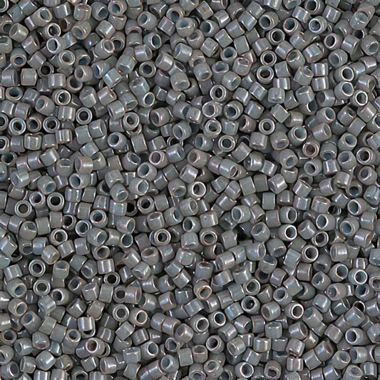 Delica 11/0 Beads - db0652 - Dyed Dark Grey 5.2g