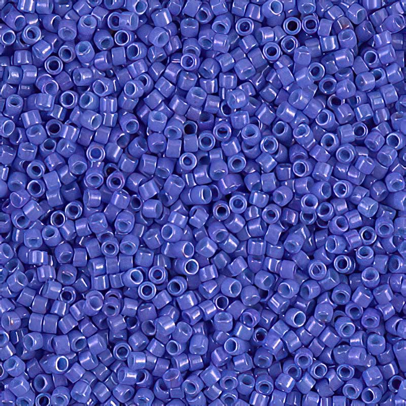 Delica 11/0 Beads - db0661 - Dyed Opaque Purple 7.1g
