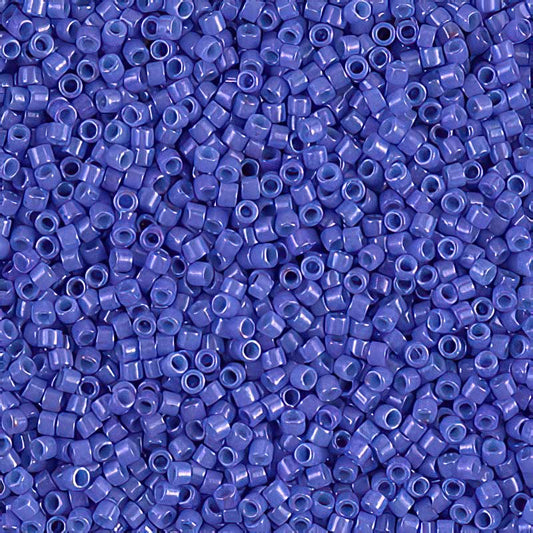 Delica 11/0 Beads - db0661 - Dyed Opaque Purple 7.1g