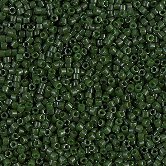 Delica 11/0 Beads - db0663 - Dyed Dried Moss 5.2g