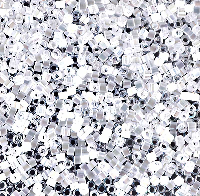 Delica 11/0 Beads - db0670 - Crystal AB Silk Satin 5.2g