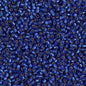 Delica 11/0 Beads - db0693 - Semi-Matte Silver Lined Medium Blue 5.2g
