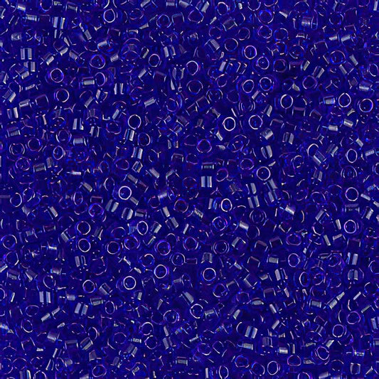 Delica 11/0 Beads - db0707 - Transparent Sapphire 7.1g