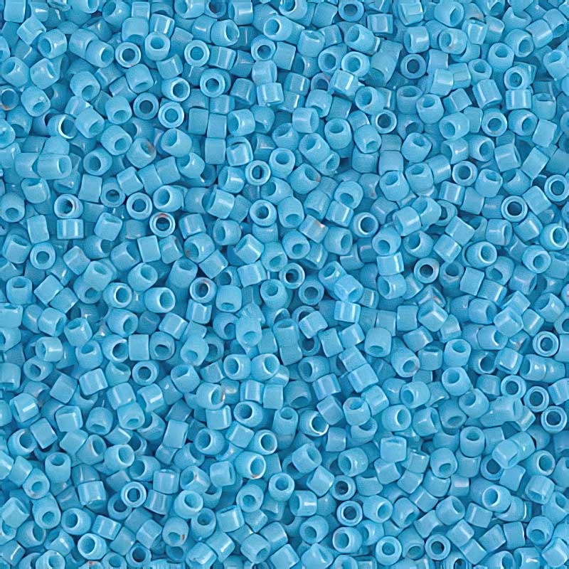 Delica 11/0 Beads - db0725 - Turquoise Blue 5.2g