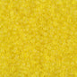Delica 11/0 Beads - db0743 - Transparent Matte Yellow 7.1g