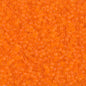 Delica 11/0 Beads - db0744 - Matte Transparent Orange 5.2g