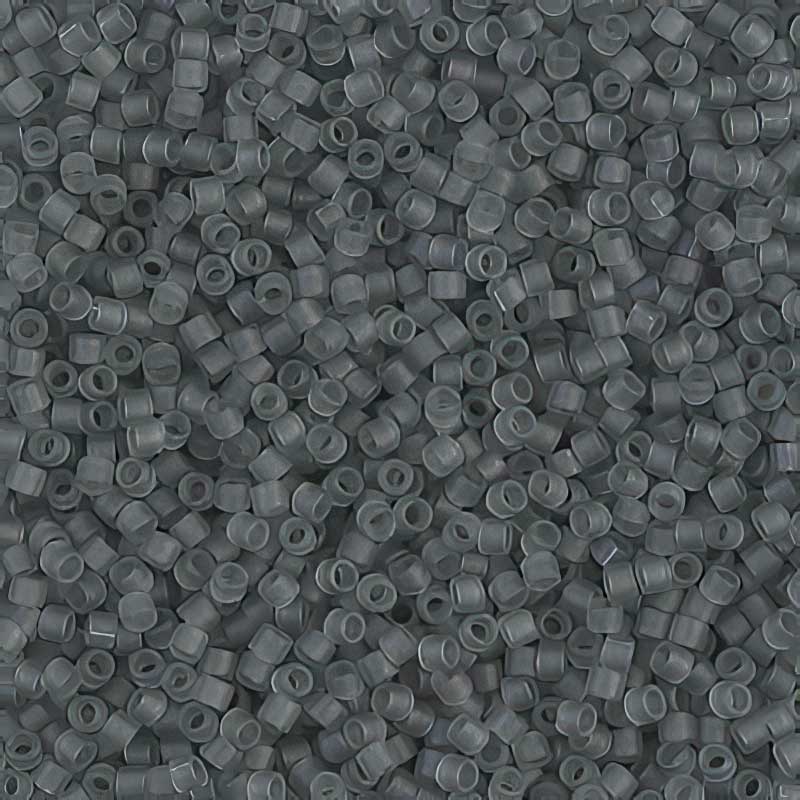 Delica 11/0 Beads - db0749 - Matte Transparent Grey 5.2g