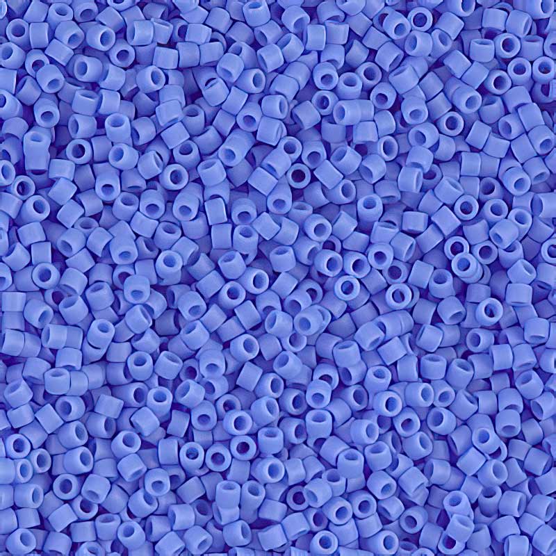 Delica 11/0 Beads - db0760 - Matte Opaque Light Sapphire 5.2g