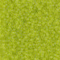 Delica 11/0 Beads - db0766 - Matte Transparent Chartreuse 5.2g