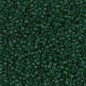 Delica 11/0 Beads - db0767 - Transparent Matte Dark Emerald Forest 5.2g