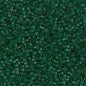 Delica 11/0 Beads - db0776 - Dyed Matte Transparent Kelly Green 5.2g