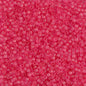 Delica 11/0 Beads - db0780 - Dyed Semi-matte Transparent Bubblegum 5.2g