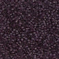 Delica 11/0 Beads - db0784 - Transparent Dyed Matte Purple 5.2g