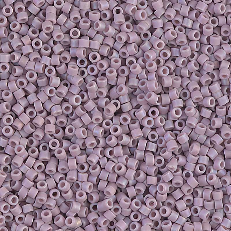 Delica 11/0 Beads - db0875 - Opaque Lilac Matte AB 5.2g