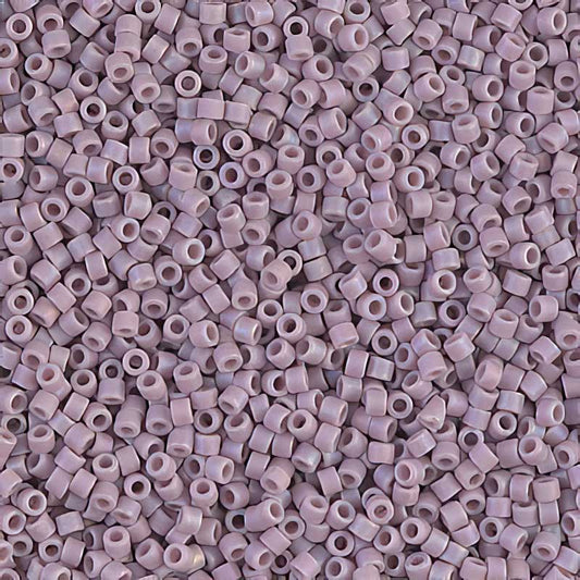 Delica 11/0 Beads - db0875 - Opaque Lilac Matte AB 5.2g