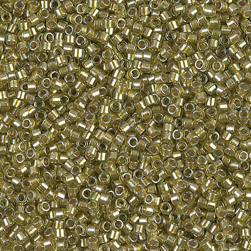 Delica 11/0 Beads - db0908 - Sparkling Light Yellow Lined Chartreuse 5.2g