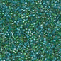 Delica 11/0 Beads - db0984 - Lined Aqua/Teal Mix 5.2g