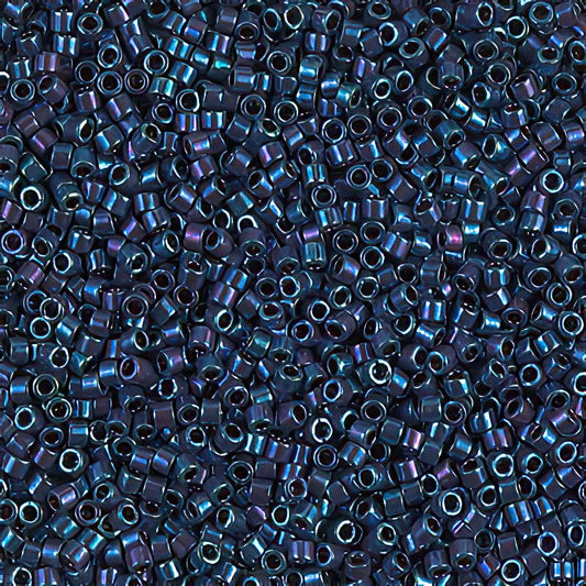 Delica 11/0 Beads - db1005 - Metallic Royal Purple Gold Iris 5.2g