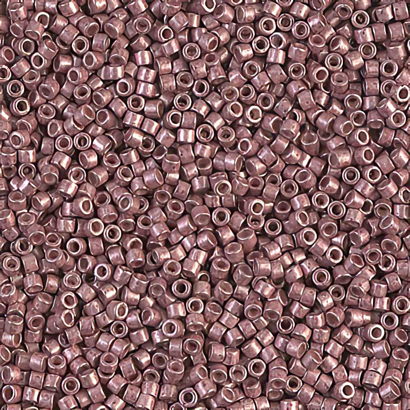 Delica 11/0 Beads - db1157 - Semi-Matte Galvanized Pink Berry 5g