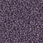 Delica 11/0 Beads - db1174 - Matte Galvanized Purple Eggplant 7.1g