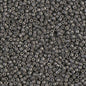 Delica 11/0 Beads - db1175 - Matte Silver Grey Graphite Galvanized 5.2g