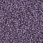 Delica 11/0 Beads - db1185 - Semi-Matte Galvanized Purple Eggplant 5.2g