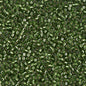 Delica 11/0 Beads - db1207 - Silver Lined Lawn Green 5.2g