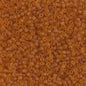 Delica 11/0 Beads - db1261 - Matte Transparent Marigold 5.2g