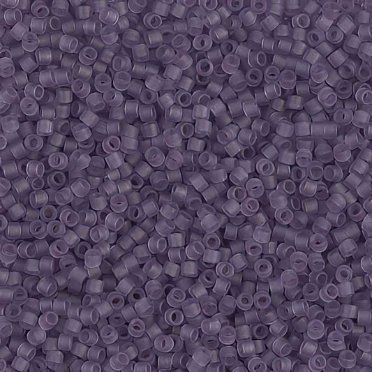 Delica 11/0 Beads - db1265 - Matte Transparent Light Amethyst 5.2g