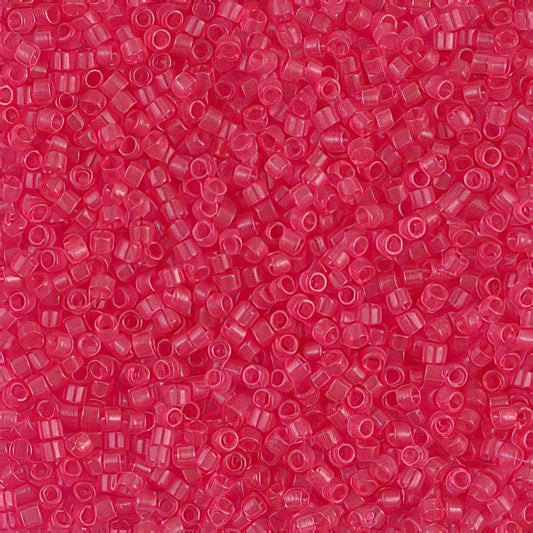 Delica 11/0 Beads - db1308 - Transparent Pink Bubble Gum 5.2g