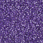 Delica 11/0 Beads - db1347 - Silver Lined French Lilac Dyed 5.2g