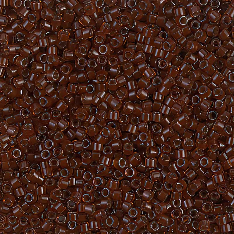 Delica 11/0 Beads - db1392 - Crystal Chestnut Lined 5g