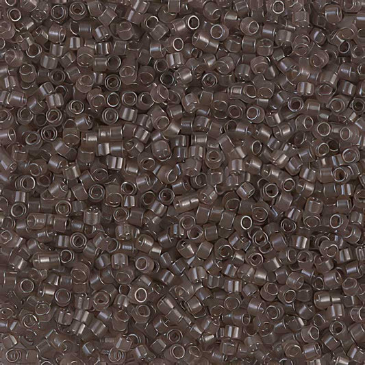 Delica 11/0 Beads - db1417 - Transparent Taupe 7.1g