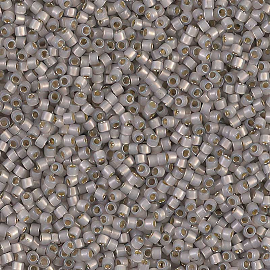 Delica 11/0 Beads - db1456 - Silver-Lined Light Taupe Opal 5.2g