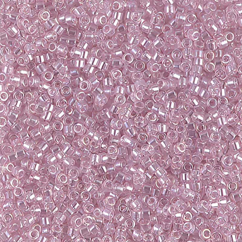Delica 11/0 Beads - db1472 - Transparent Pale Rose Luster 5.2g