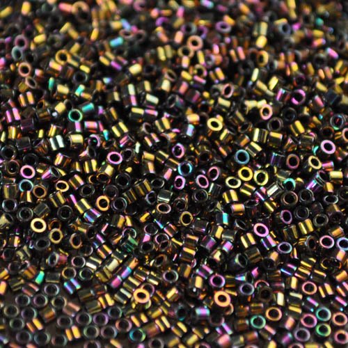 Delica 15/0 Beads - db15-0023 - Bronze AB Metallic 5g