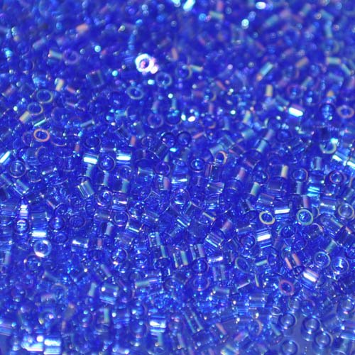 Delica 15/0 Beads - db15-0178 - Cobalt Blue Transparent AB 5.2g