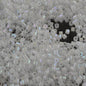 Delica 15/0 Beads - db15-0202 - White Pearl Opaque AB 5.2g