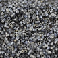 Delica 15/0 Beads - db15-0307 - Dark Silver Grey AB Matte 5.2g