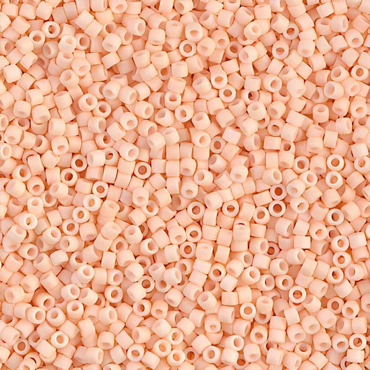 Delica 11/0 Beads - db1512 - Matte Opaque Light Peach 5.2g