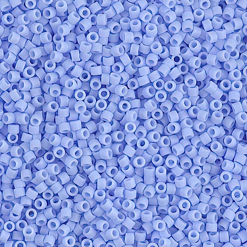 Delica 11/0 Beads - db1587 - Matte Opaque Agate Blue 5.2g