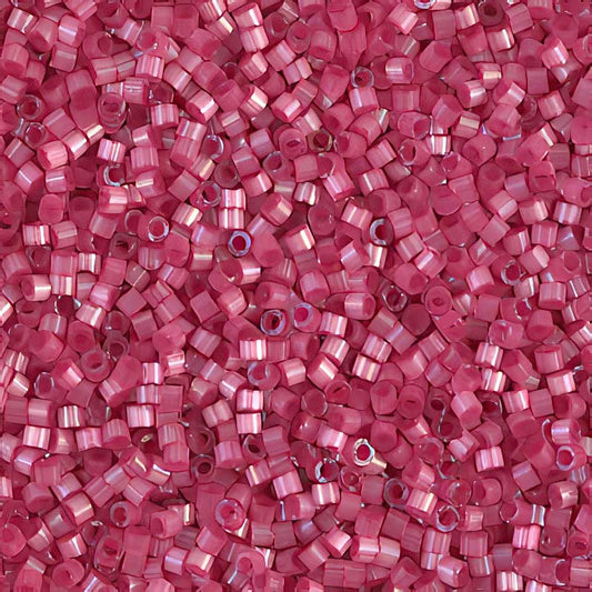 Delica 11/0 Beads - db1807 - Dyed Rose Silk Satin 7.1g