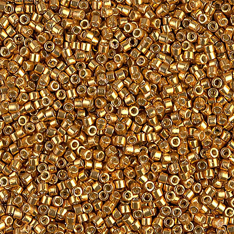 Delica 11/0 Beads - db1833 - Galvanized Dark Gold [Duracoat] 5.2g