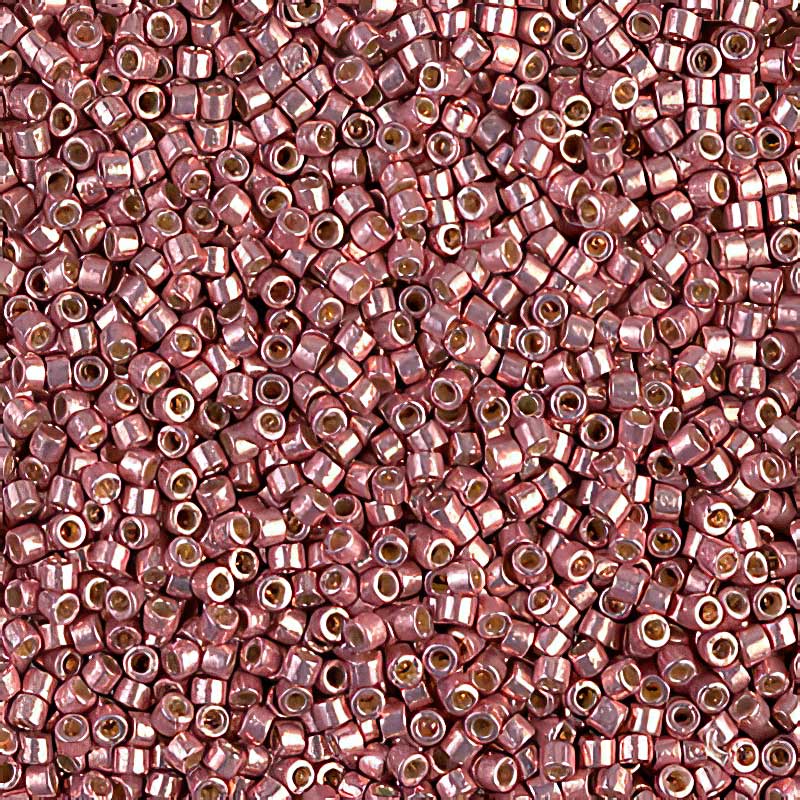 Delica 11/0 Beads - db1839 - Galvanized New Copper Penny [Duracoat] 5.2g