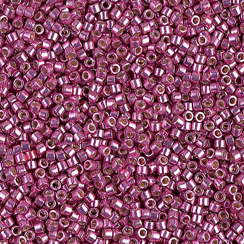 Delica 11/0 Beads - db1840 - Galvanized Hot Pink [Duracoat] 5.2g
