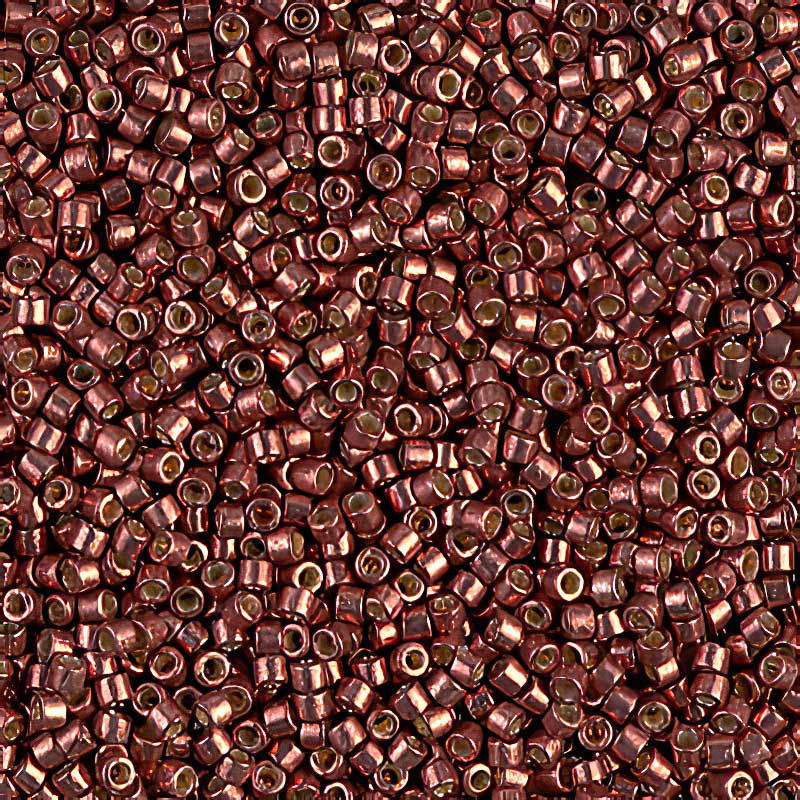 Delica 11/0 Beads - db1842 - Galvanized Dark Copper [Duracoat] 5.2g