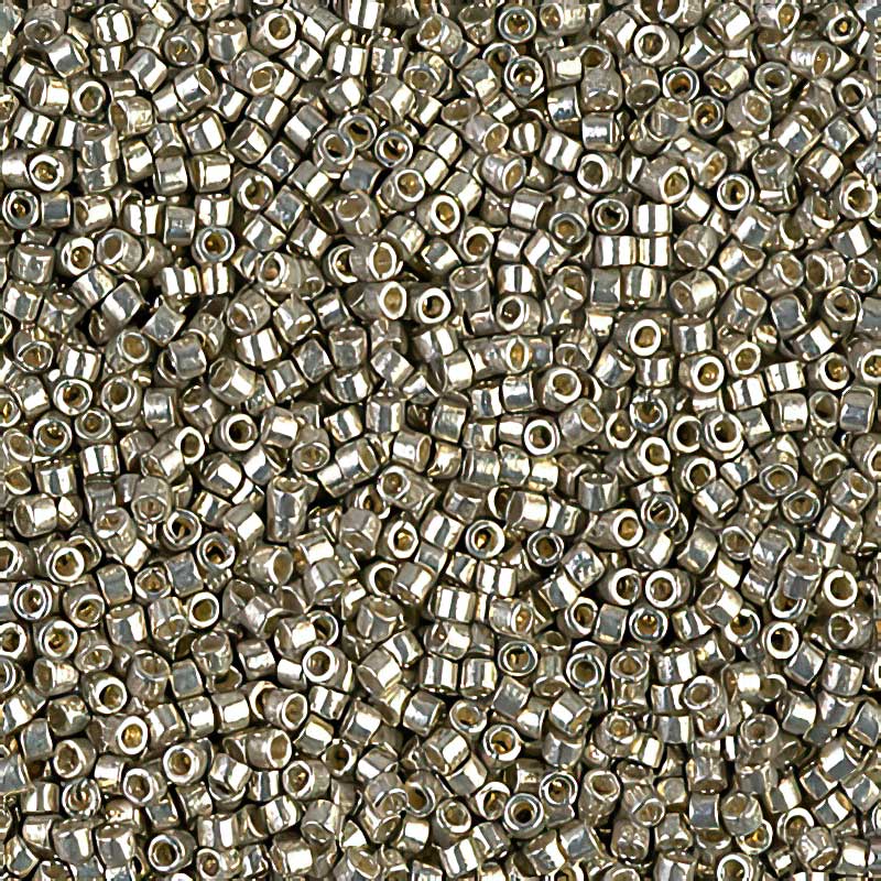Delica 11/0 Beads - db1851 - Galvanized Pewter [Duracoat] 5.2g